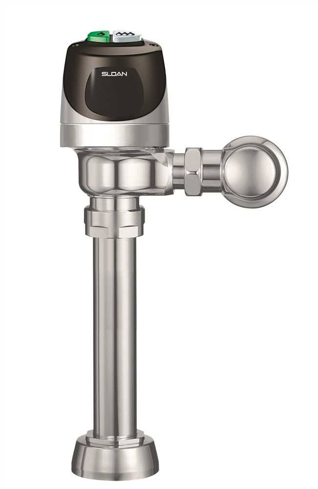 Exposed Electronic Dual Flush Flushometer S22650