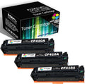 3-Pack Compatible Black Toner Cartridge for HP CF410A A5545