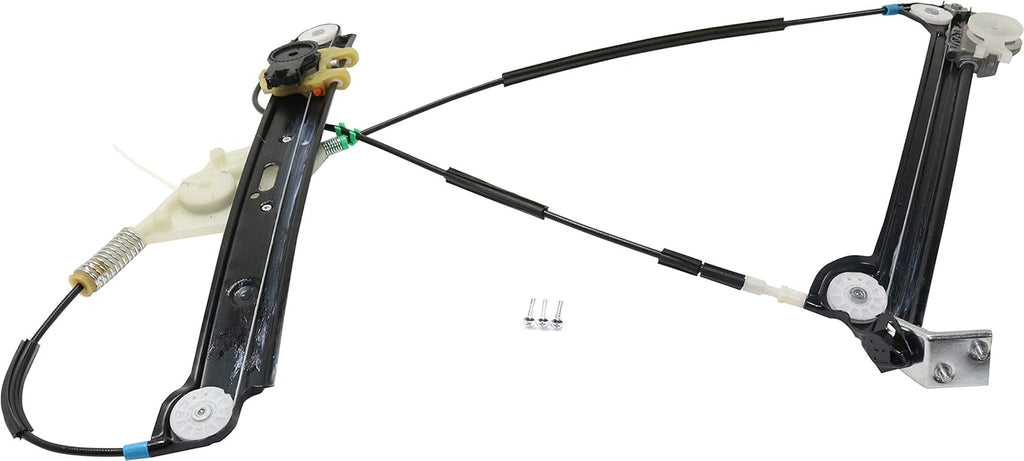 Front Window Regulator Power Convertible Coupe Driver Side Pack of 2 Y9006