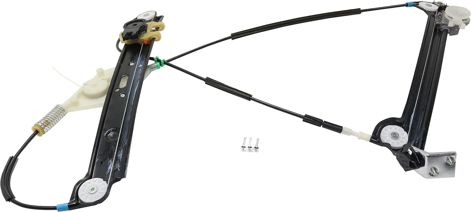 Front Window Regulator Power Convertible Coupe Driver Side Pack of 2 Y9006