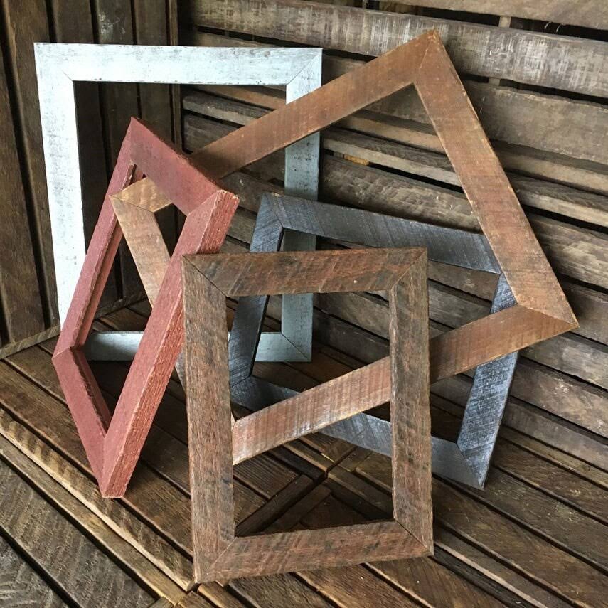 Distressed Crimson Frame Collection - 14x18 R86645