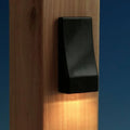 Black 2pk Vertical LED Post Light C8837