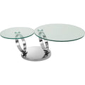 High Polished Stainless Steel Base Coffee Table A3646