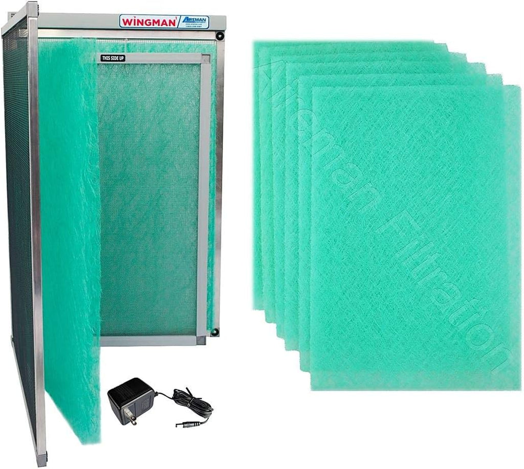 17x25x1 Electronic Air Filter with Year Supply of Replacement Pads H1098