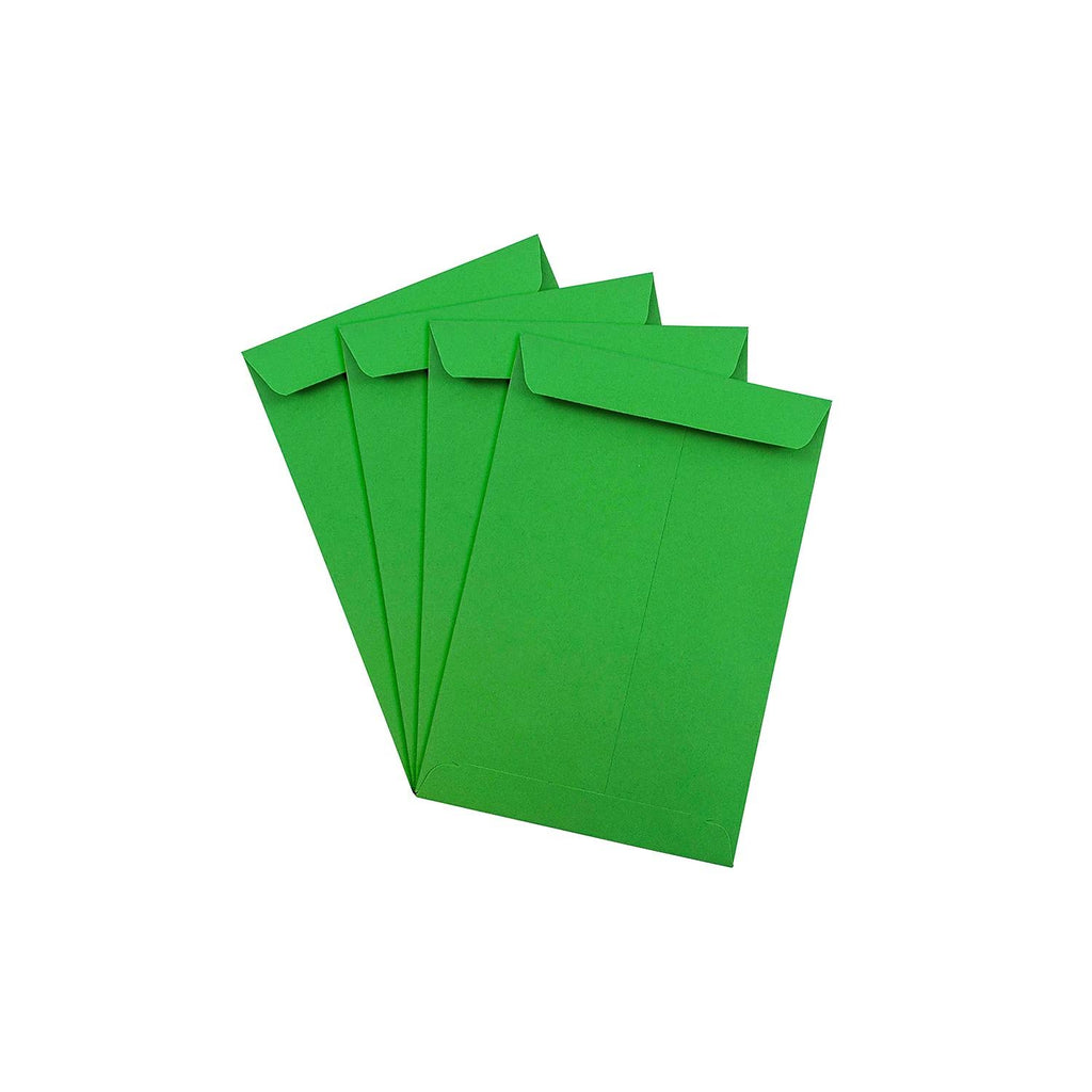 Open End Catalog Envelope, 6 x 9.5, Green, 250/Pack D22832