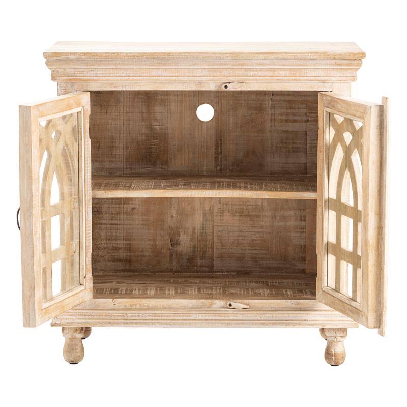 Light Mango Wood Cabinet S7557