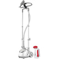 Silver/Red Handheld Travel Garment Steamer G342