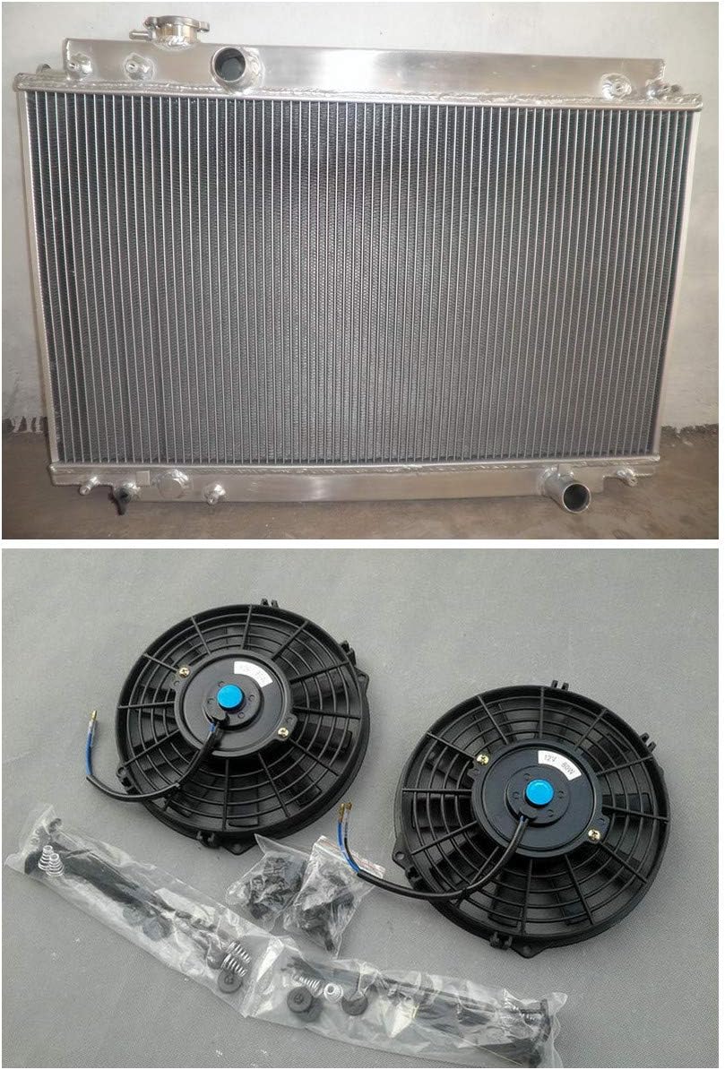 Aluminum Radiator & Fans for LEXUS SC300 and TOYOTA SOARER JZZ31 1991-2000 MT F483