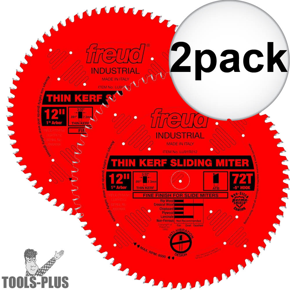 12x22 Thin Kerf Sliding Compound Miter Saw Blade G113