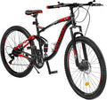 Mountain Bike 26/27.5 inch Wheel 21 Speed Double Disc Brake Bicycle N1265