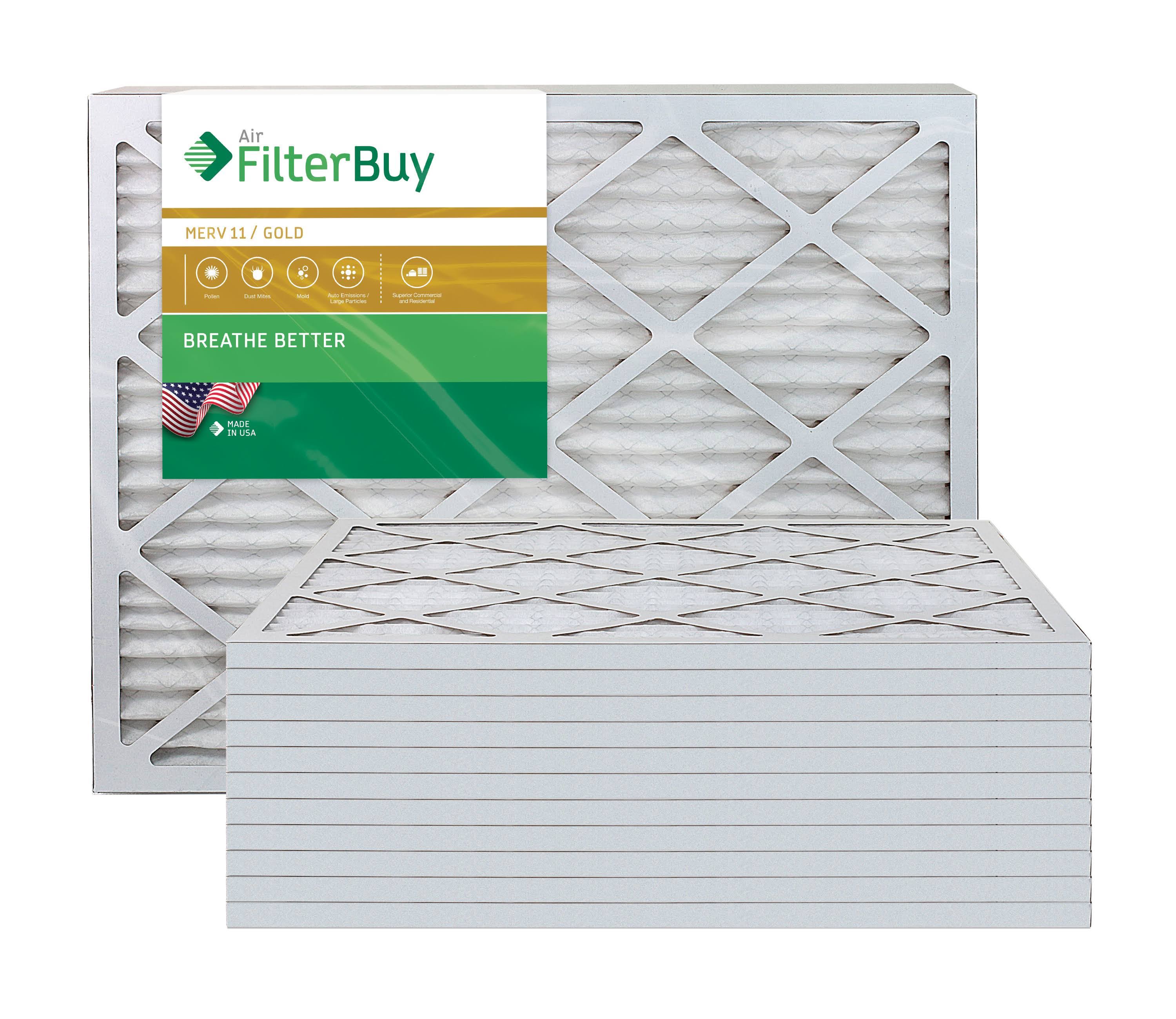 MERV 11 24x30x1 Pleated AC Furnace Air Filter, Pack of 12 A917306