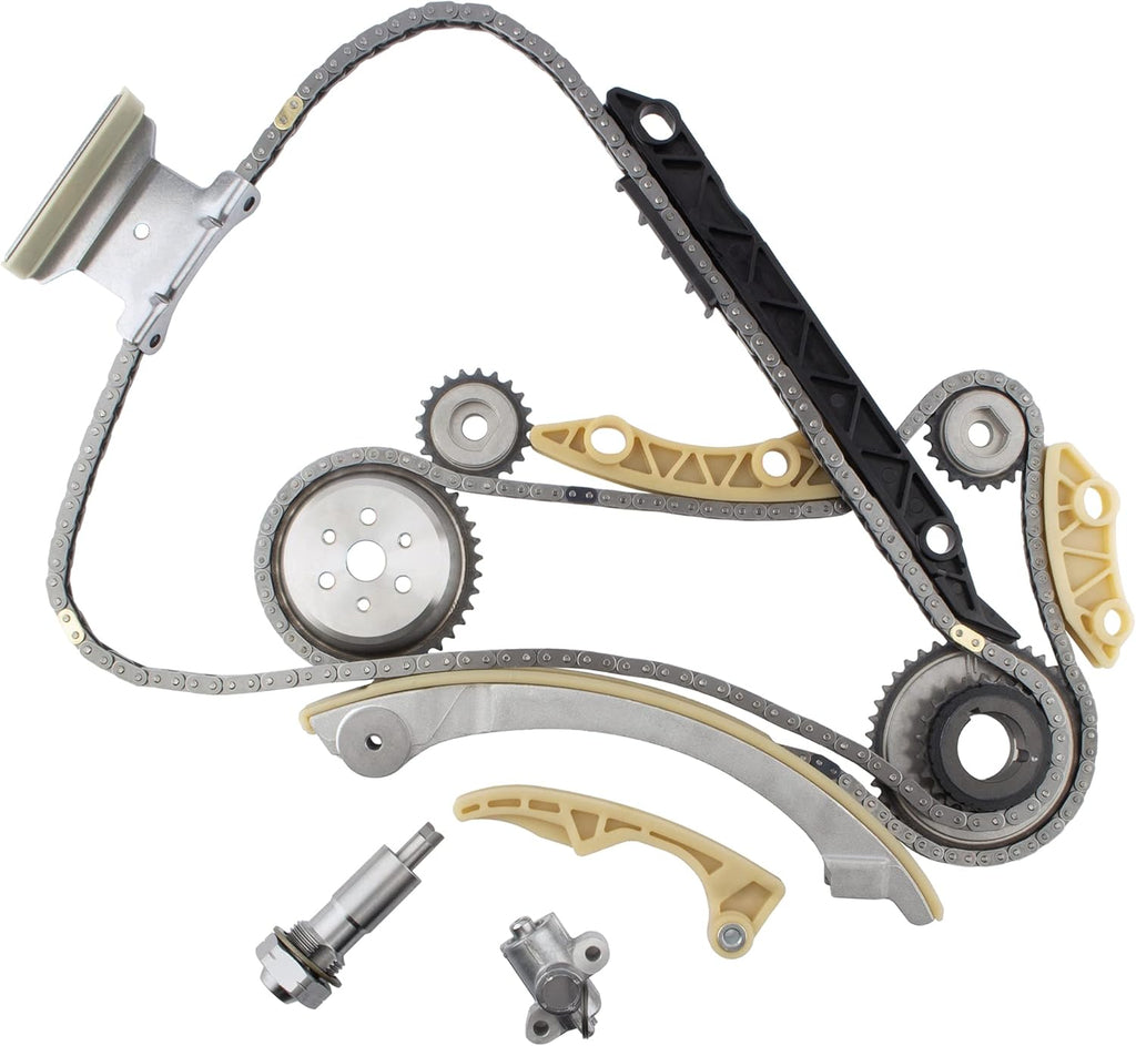 Engine Timing Chain Kit with Chain Guide Tensioner Sprocket X871