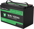 12V 100Ah LiFePO4 Deep Cycle Lithium Battery with Built-in BMS A22994
