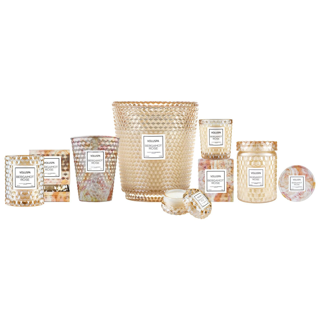 Bergamot Rose Hearth Candle L330