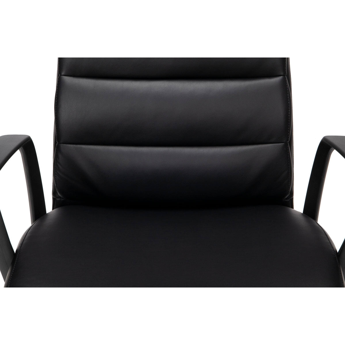 Black Bonded Leather Executive Chair K6180