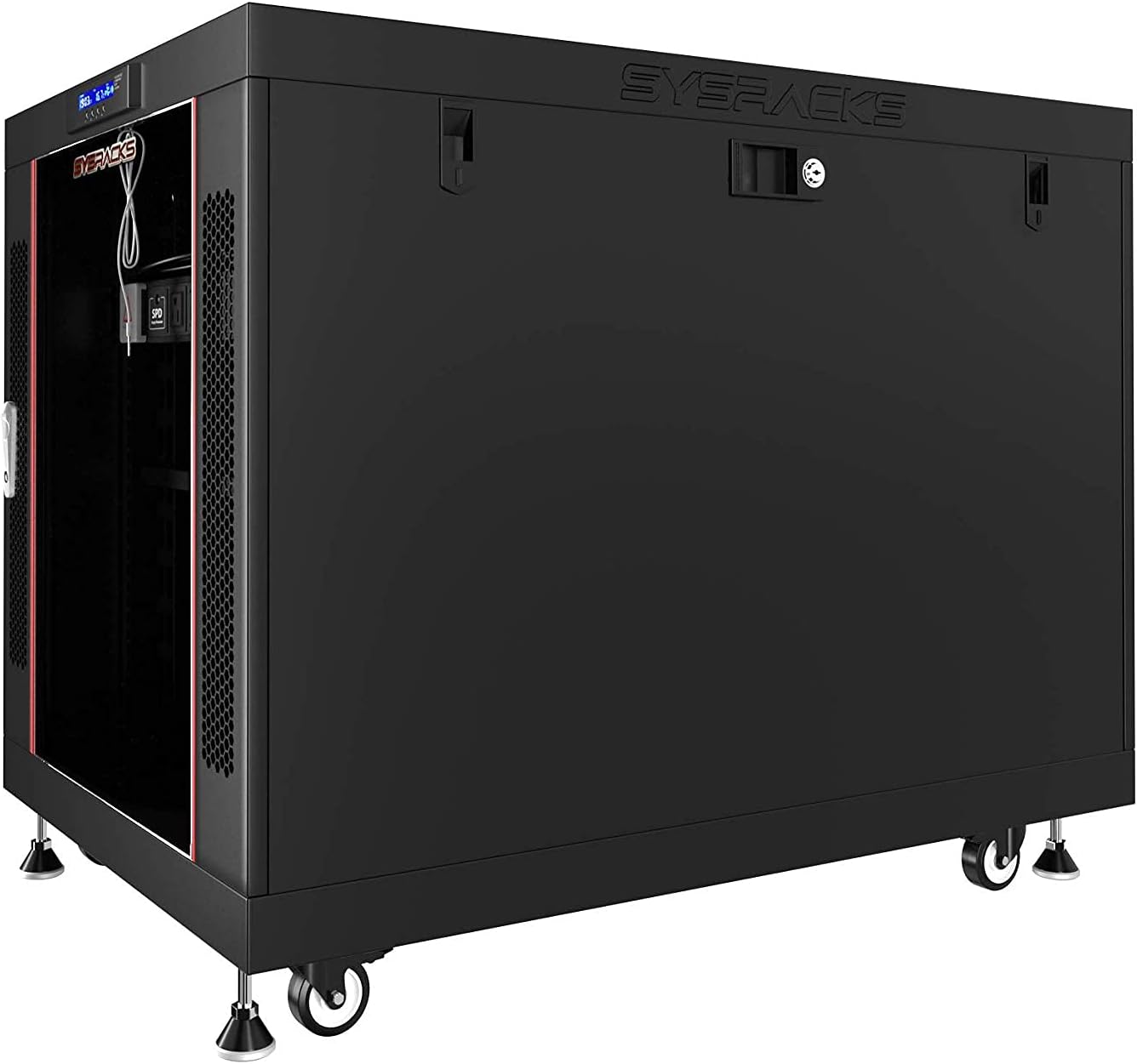 12U Server Rack Locking Cabinet Network Enclosure 35-inch Depth H531