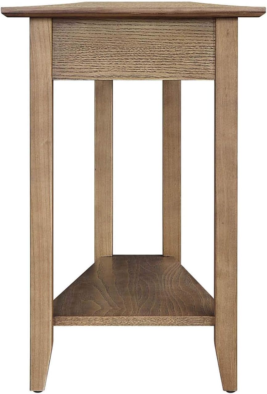 Wedge End Table, Driftwood G2733