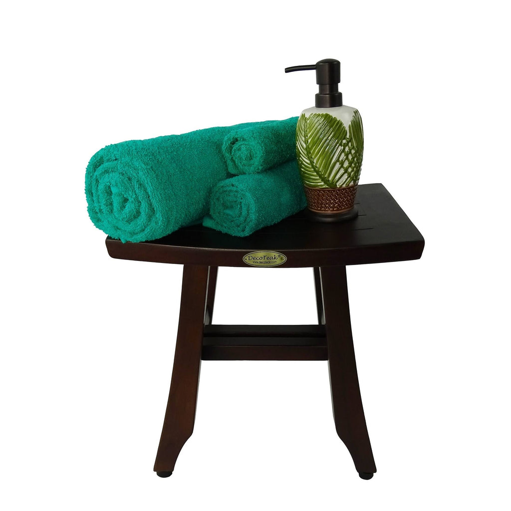 Teak Shower and Shaving Stool S78724