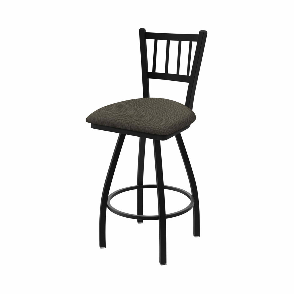 30x22 Swivel Bar Stool with Anodized Nickel Finish X214618
