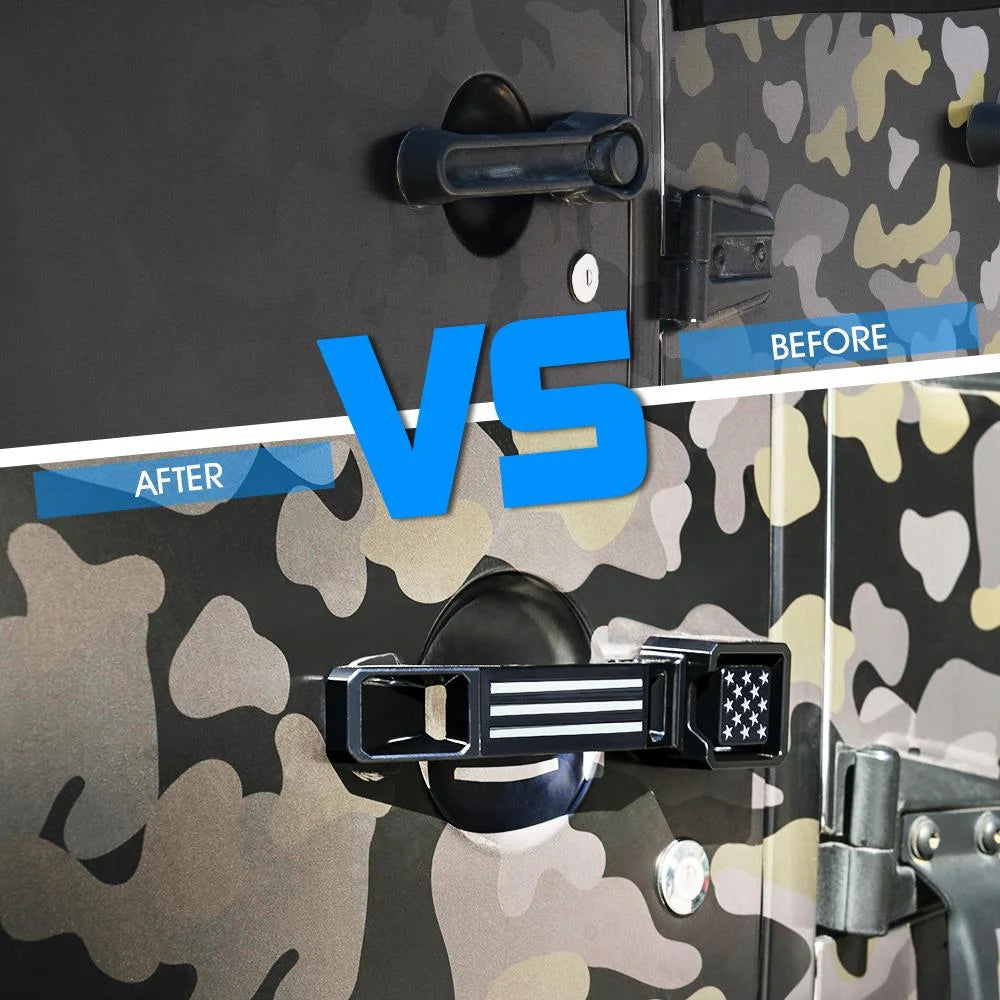 Heavy Duty Aluminum Door Handle Set for Jeep Wrangler JK H87259