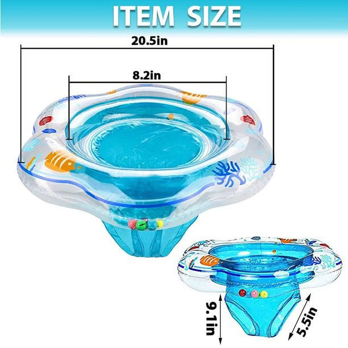 Blue PVC Baby Swim Ring G94568