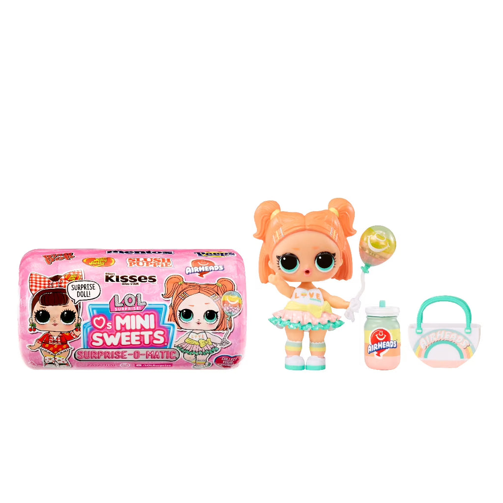 Mini Sweets Surprise-O-Matic Series 2 with 8 Surprises, Accessories, Limited Edition Doll, Candy Theme, Collectible Doll N894