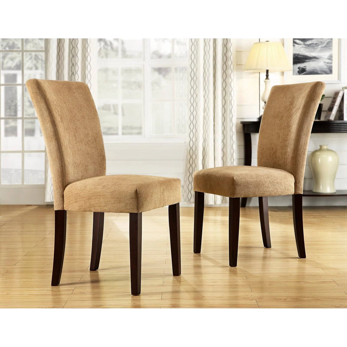 Set of 2 Chenille Parson Chairs R98954