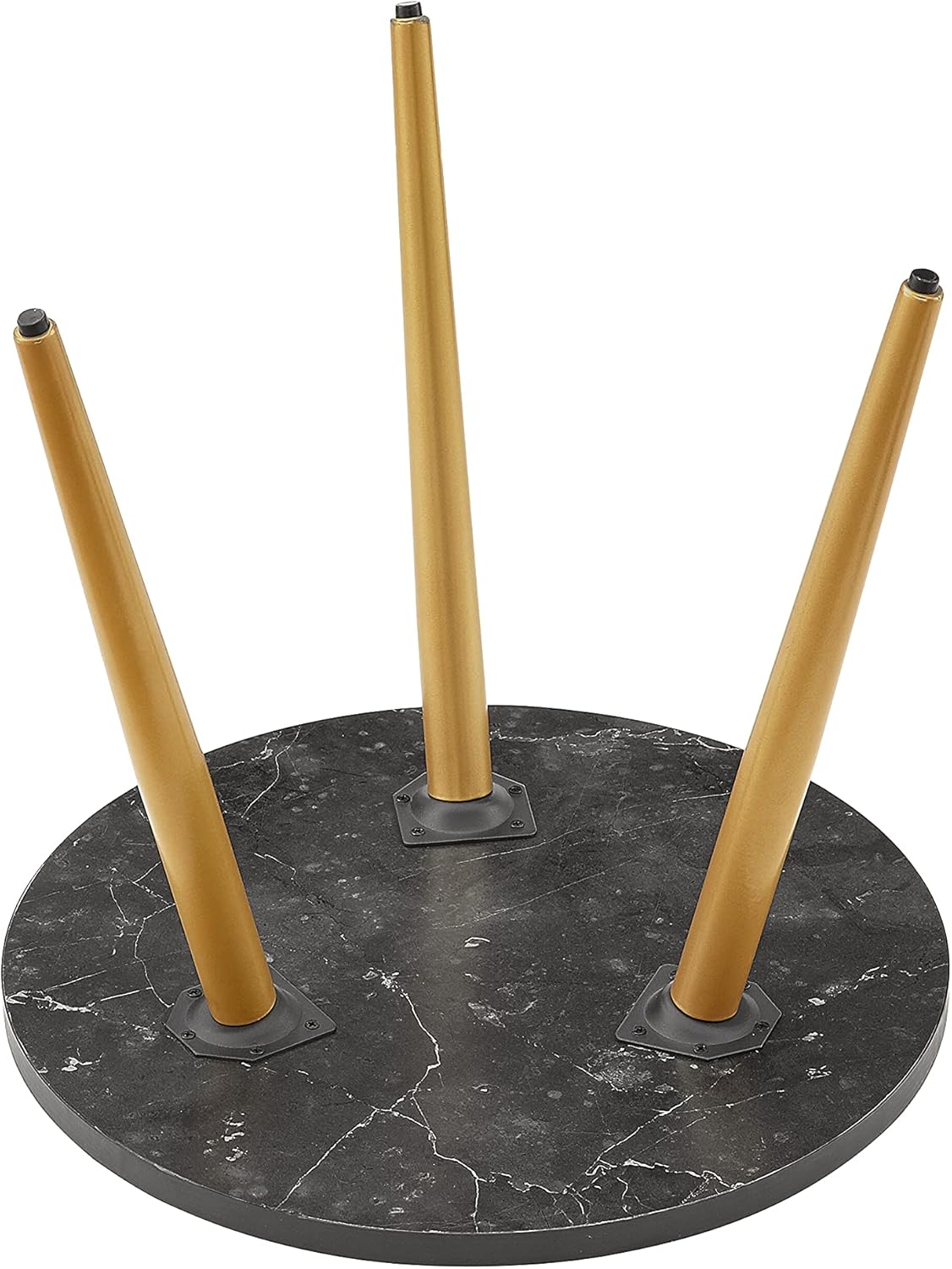 Nesting End Coffee Table Set of 2, White/Black Y84045