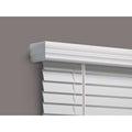 White Faux Wood Room Darkening Horizontal/Venetian Blind S827