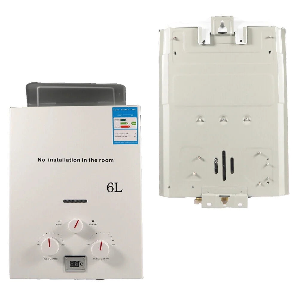 6L LPG Propane Gas Tankless Water Heater W4257