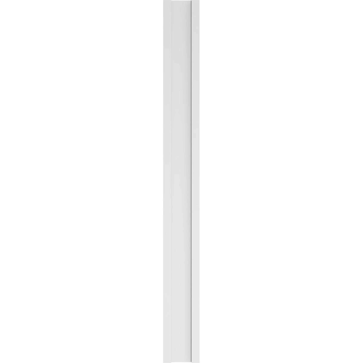 Two Equal Flat Panel PVC Pilaster with Standard Capital & Base (Pair) C103690
