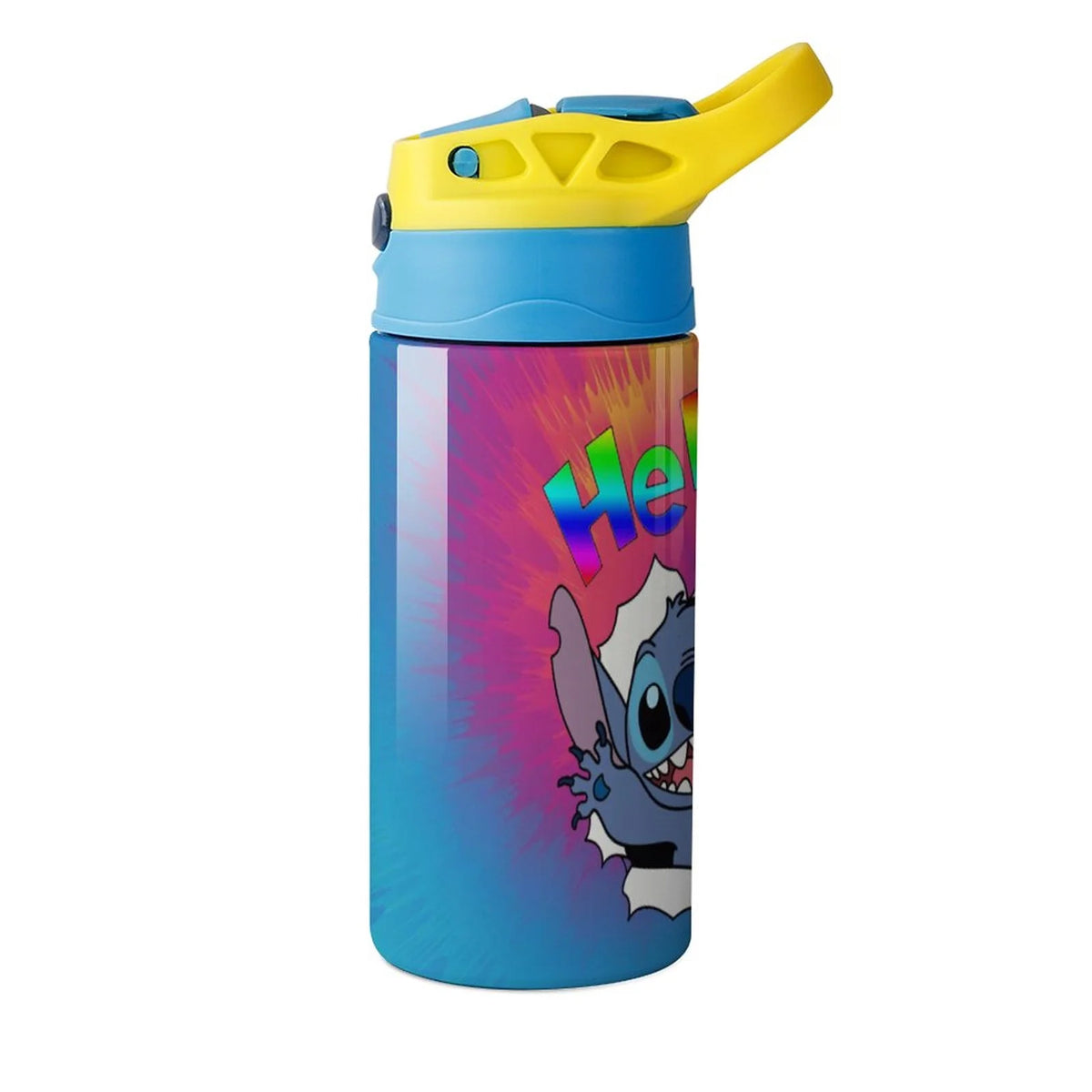 Stainless Steel Vacuum Insulated Water Bottle With Straw W7424