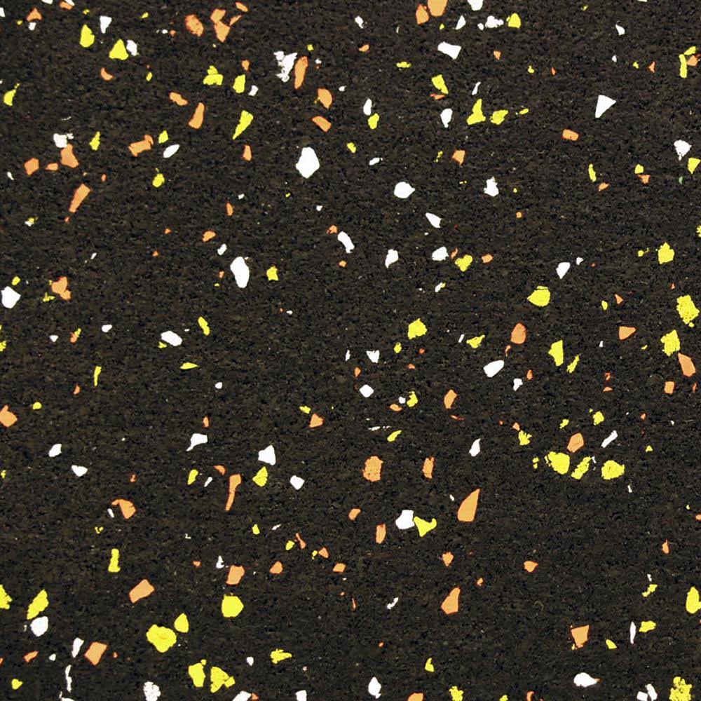 Candy Corn Recycled Rubber Flooring Rolls E8132