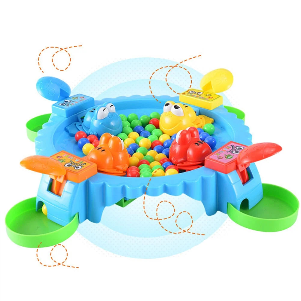 Feeding Froggies Desktop Game (4 Players, 24 Beans) W76317