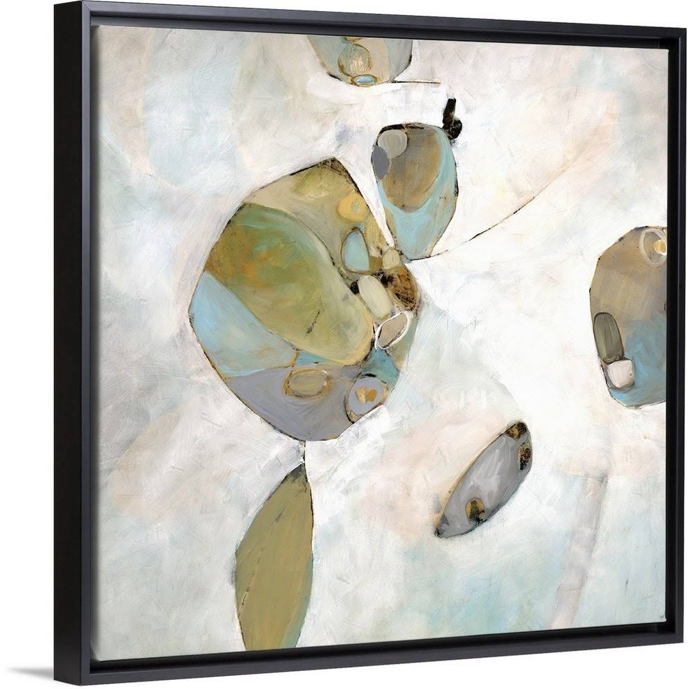 Black Float Frame Canvas Art - 16 x 16 T18026
