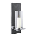 Small Wall Candle Holder with Candle B48892
