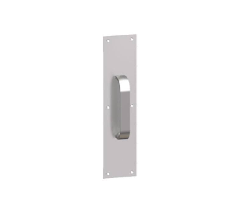 Satin Bronze Clear Coated Pulls and Push Plates W393826