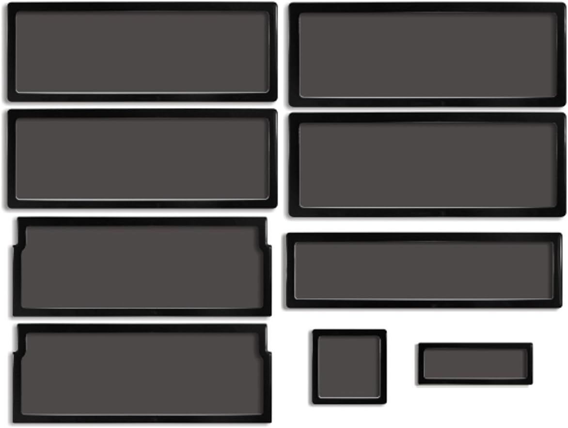 Black Frame Black Mesh Dust Filter Kit Pack of 2 B73371