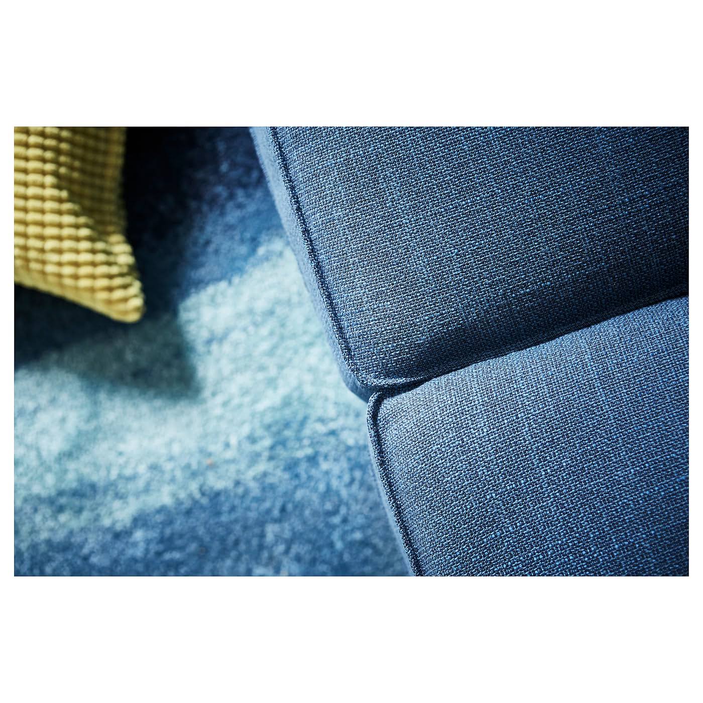 Dark Blue Loveseat I70962