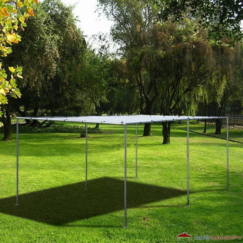 20 x 30 Heavy Duty Canopy Tarp White Q61798