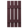 Open Board and Batten Shutter, Vineyard Red J800956