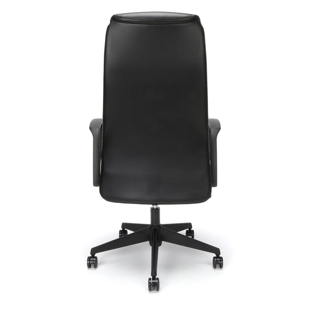 Black Bonded Leather Executive Chair K6180