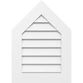Peaked Top Surface Mount PVC Gable Vent F767