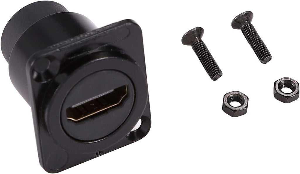 HDMI Panel Mount Connector Female to Female 4K Adapter Y126