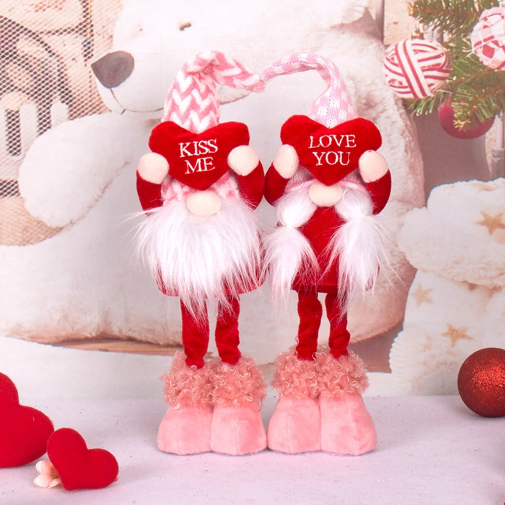 Valentine Gnomes Plush Decorations G748995