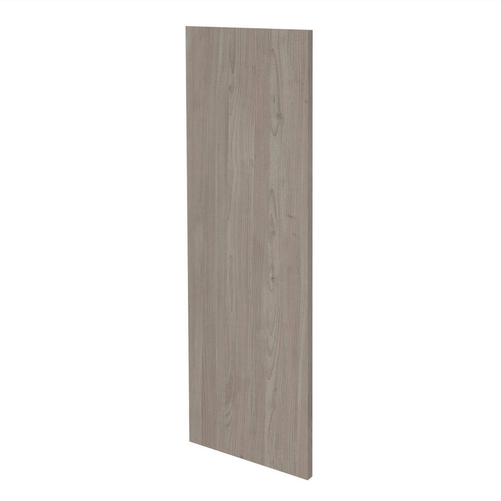 Grey Nordic Decorative End Panel for Base Cabinet W3814