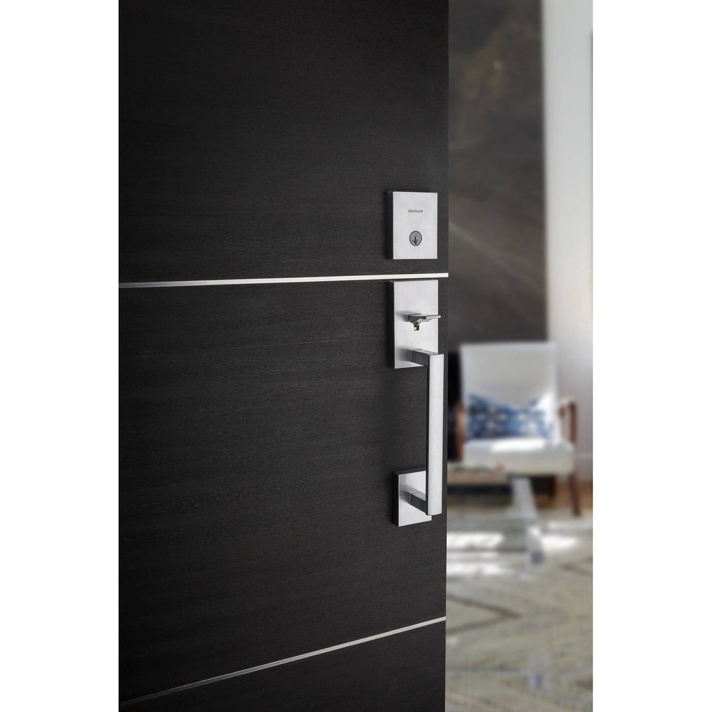 Venetian Bronze Single Cylinder Keyed Entry Handleset with SmartKey B759