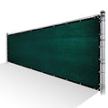 Green Privacy Fence Screen HDPE Mesh Netting with Reinforced Grommets U350884