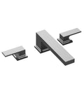 Olive Bronze Widespread Roman Tub Faucet with Lever Handle I46467