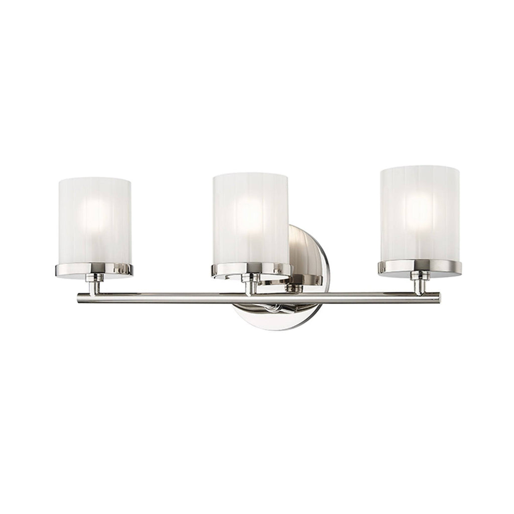 Polished Nickel 3 Light Bath Bracket S68770